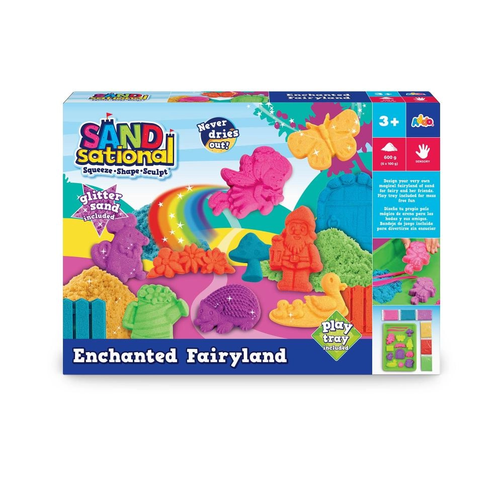 Super Soft Sand Enchanted Fairyland - 600gm glitter sand