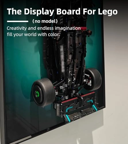 Wall Display Board for LEGO Technic Mercedes AMG F1 W14 E 42171 - aluminium alloy frame