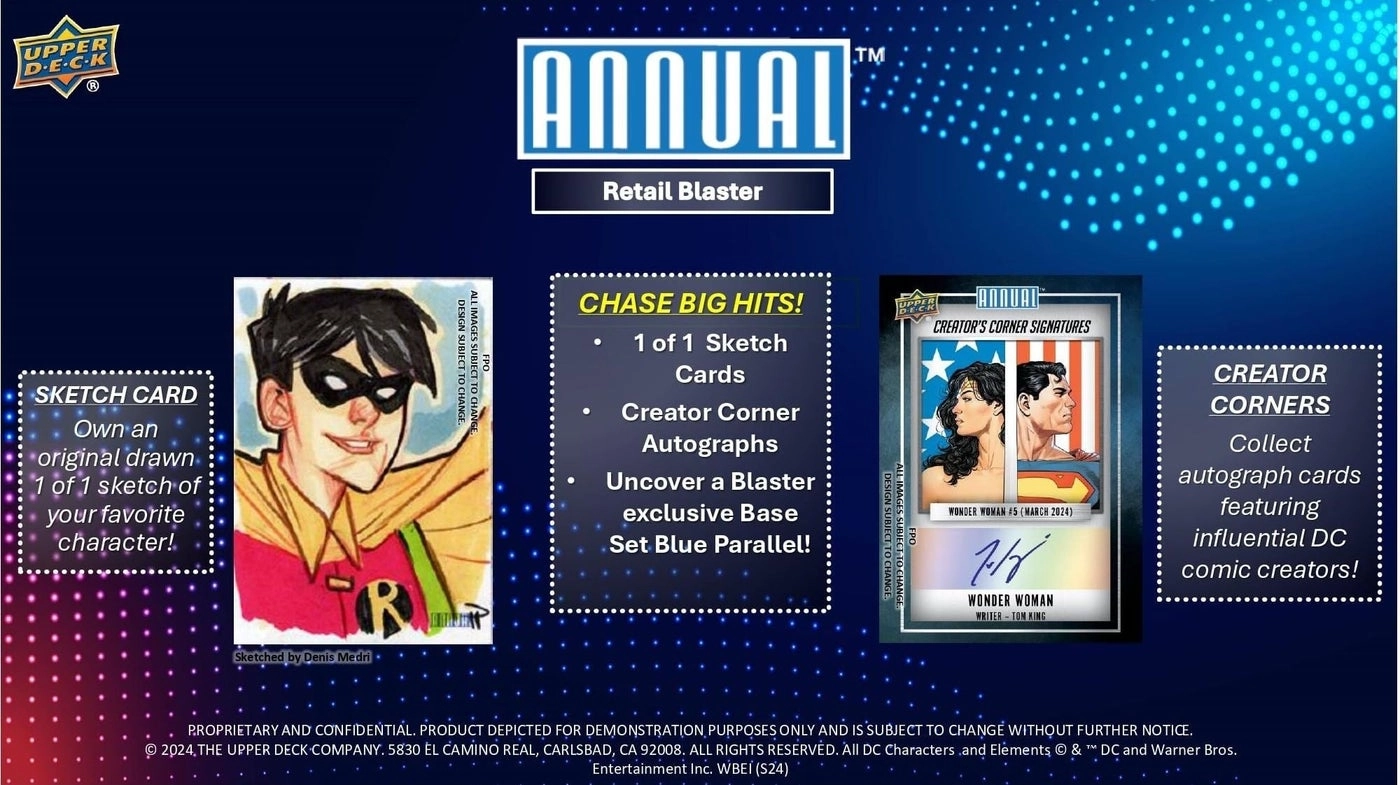 DC Comics Annual Blaster Box 2024