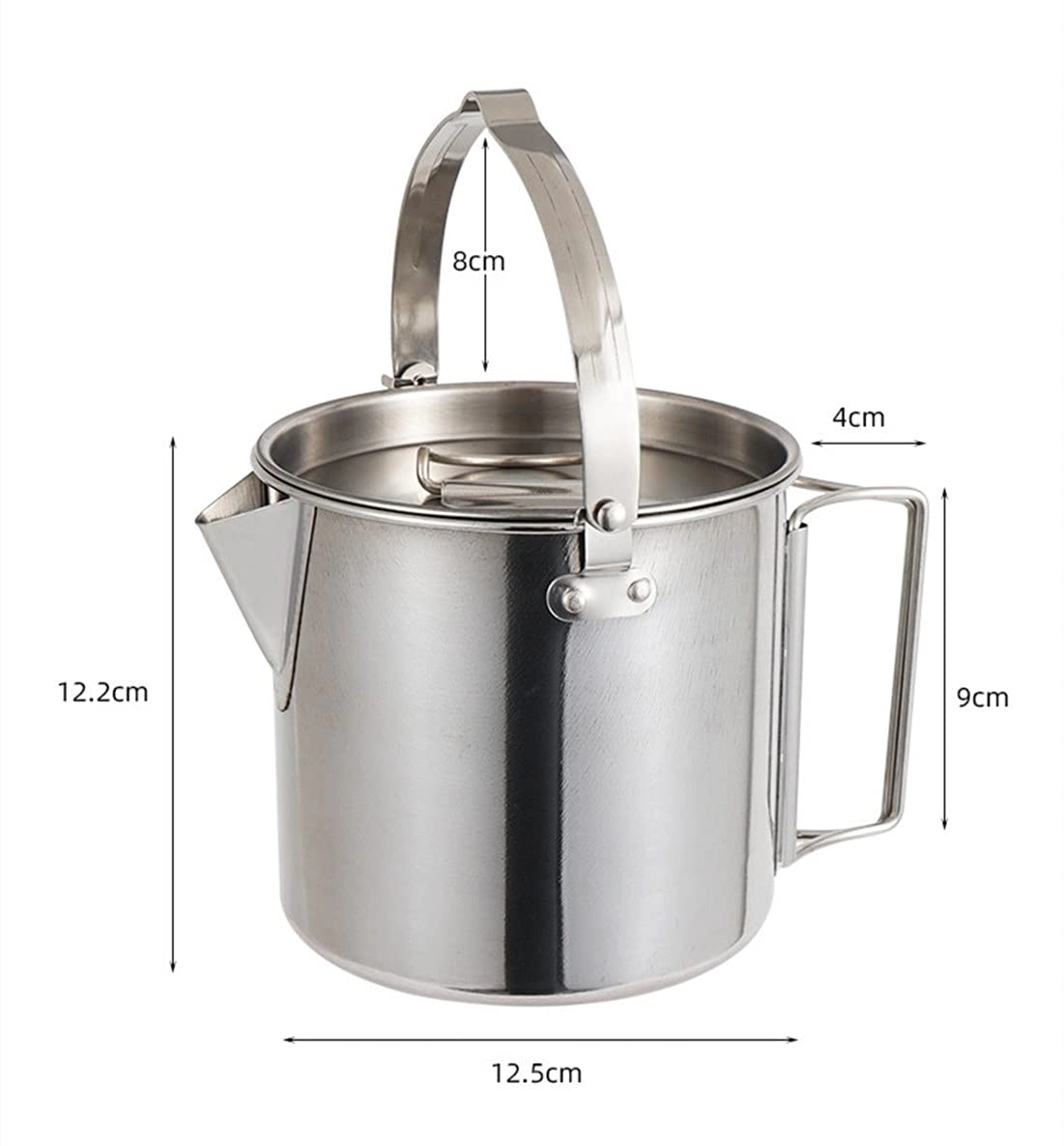 Stainless Steel Kettle - 1.2L
