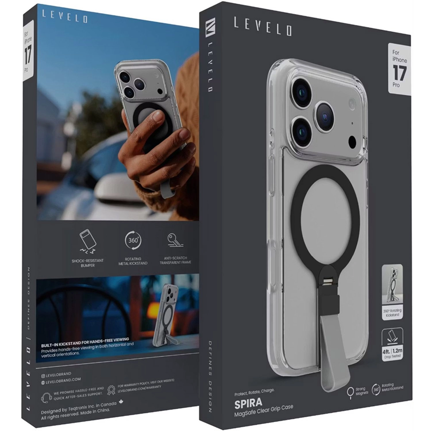 Spira Grip Case with MagSafe for iPhone 17 Pro