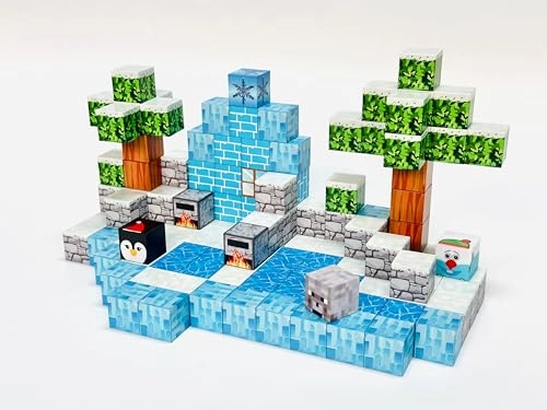 Magnetic Building Blocks - 156 pcs