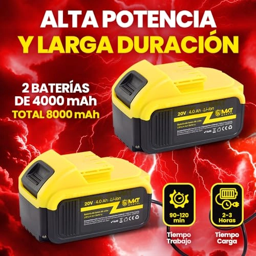 MKT01-DRILL - 2 x 4000 mAh