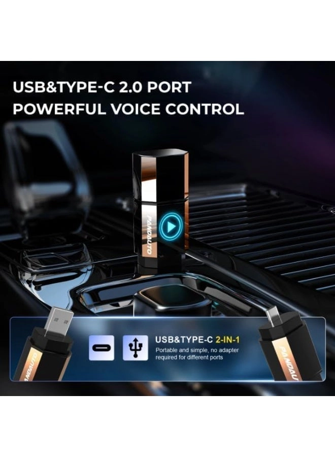 CarPlay Converter - Bluetooth WiFi USB Type-C