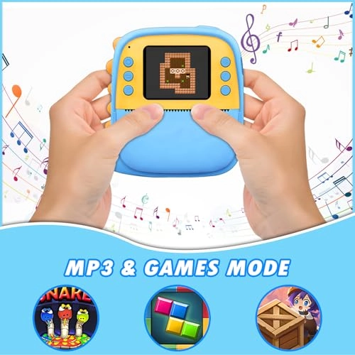 Kids Instant Digital Camera - 32GB 1080P Pink