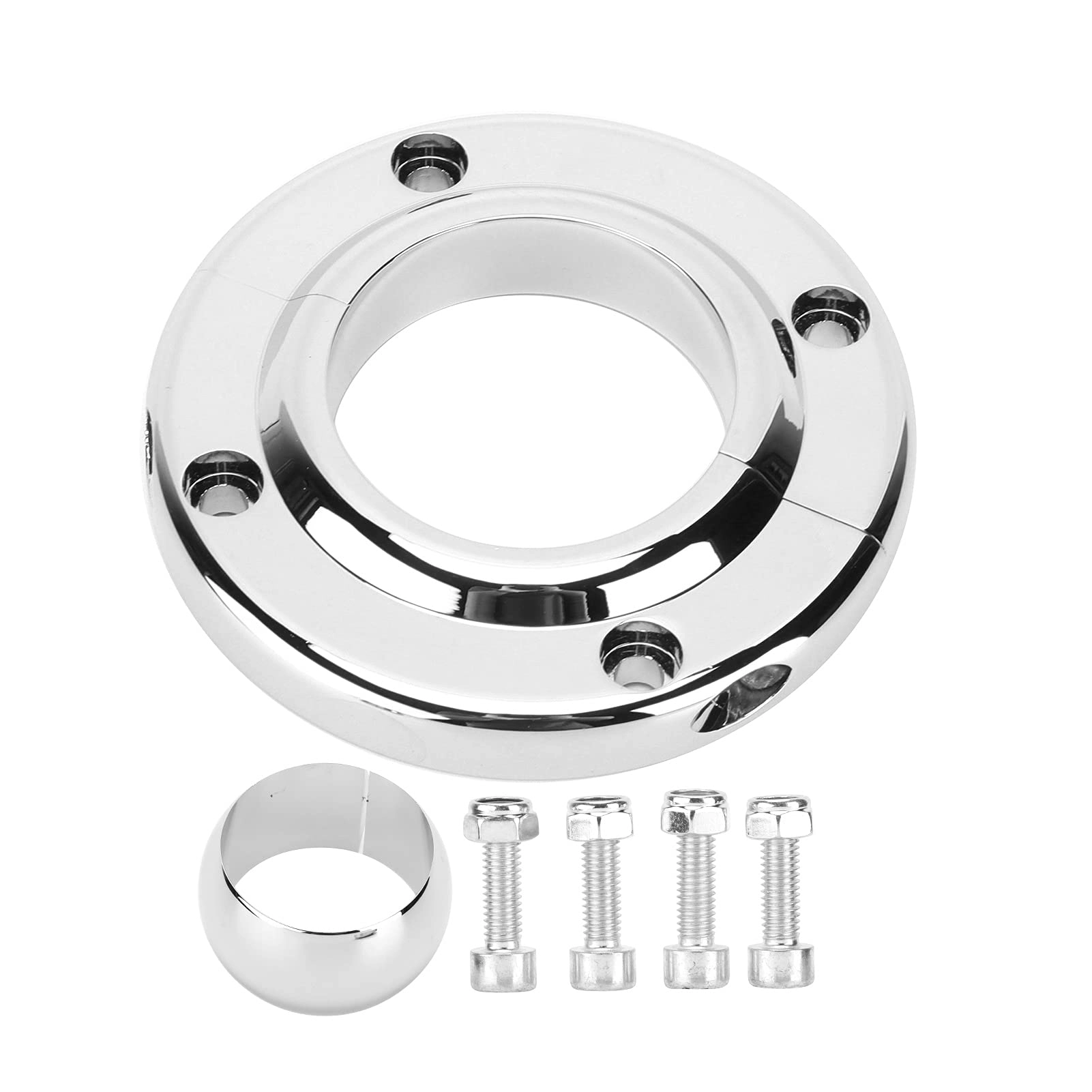 Ymiko Steering Column Floor Mount - 2inch Polished