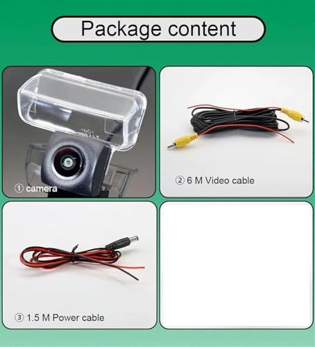 Rear View Camera - Night vision Wire AHD 720P