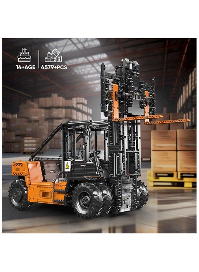 Heavy Duty Forklift Building Block Kit Truck (17044) - Construction