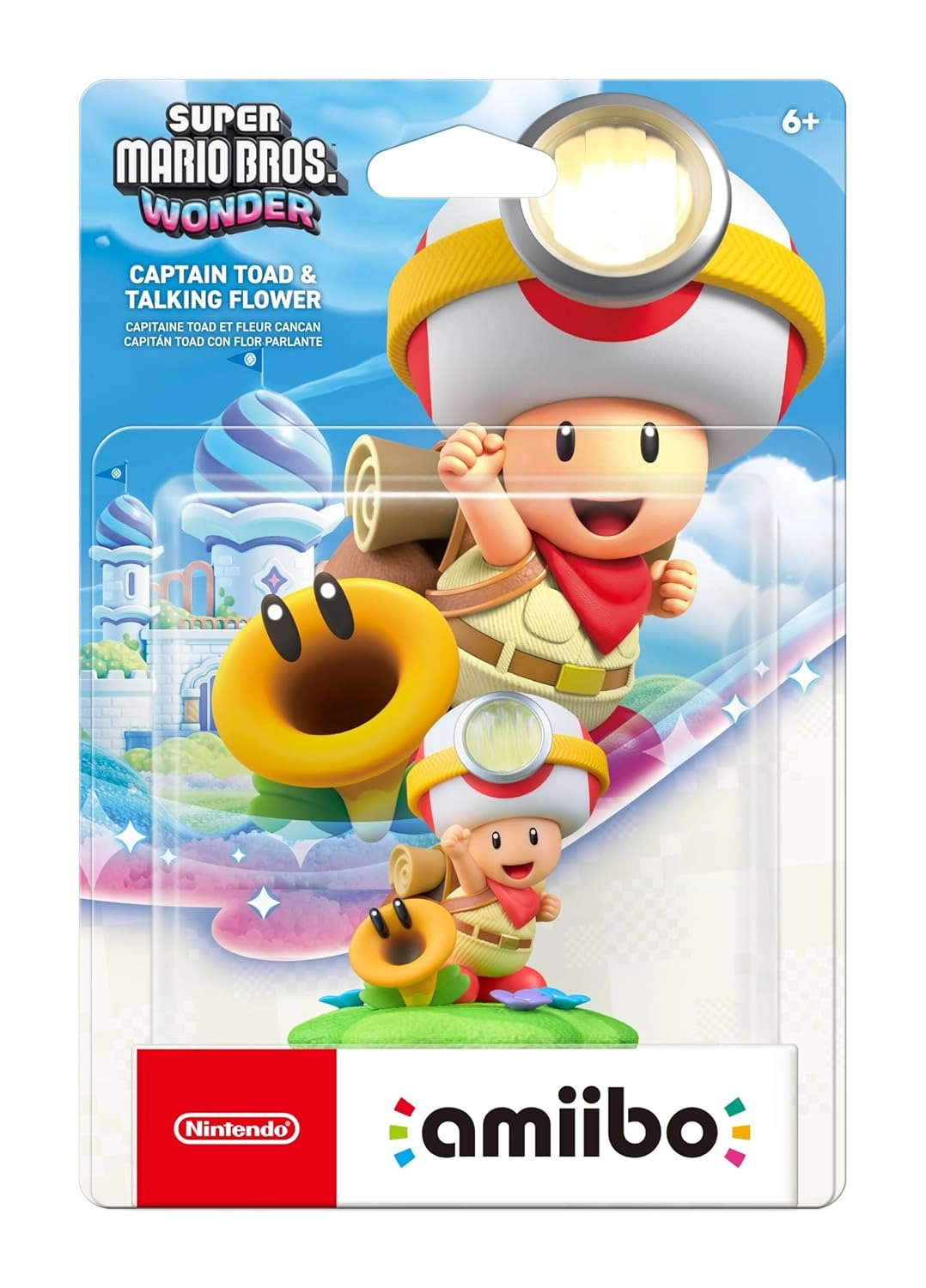 Nintendo Captain Toad & Talking Flower - Super Mario Bros. Wonder Series