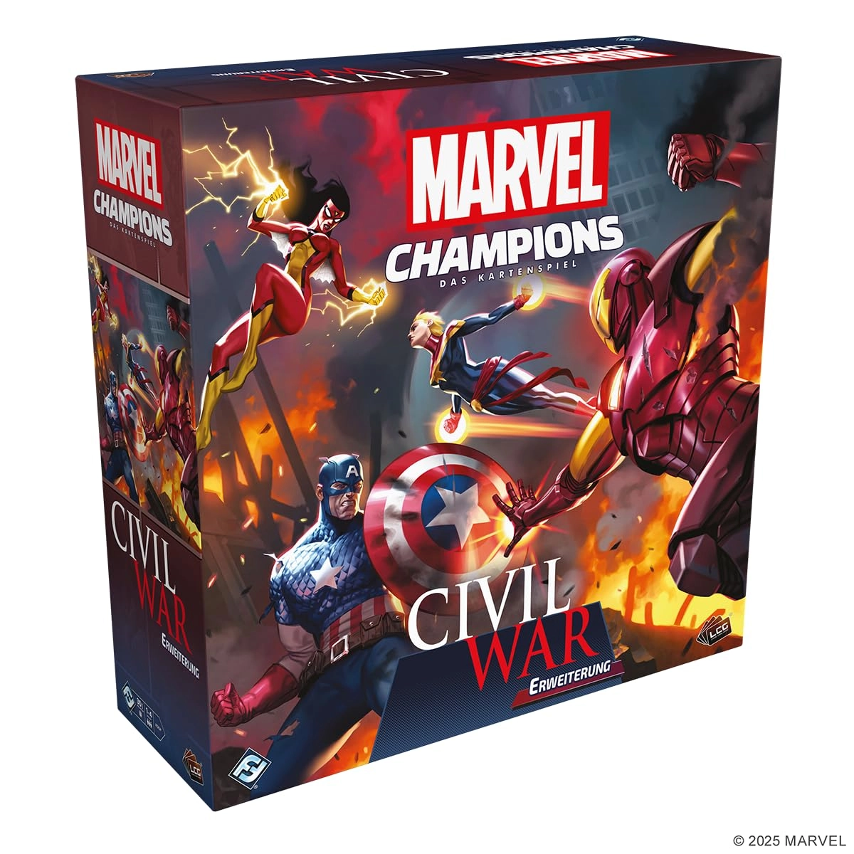 Asmodee Marvel Champions: The Card Game - Civil War (German)