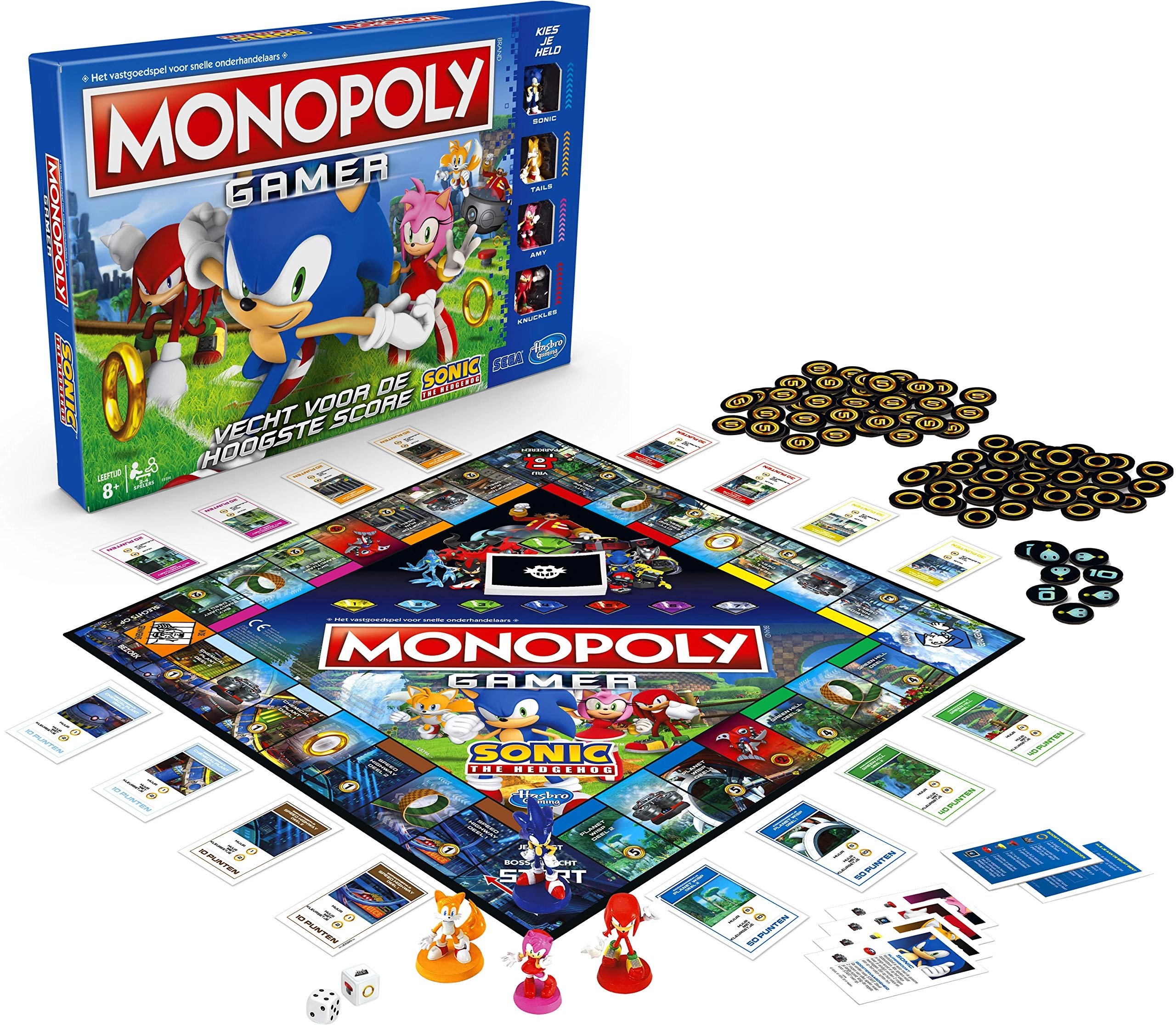 Hasbro Monopoly Gamer: Sonic the Hedgehog Edition