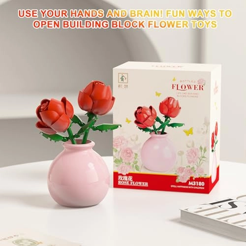 Flower Building Block Toy - Clamping Tulip
