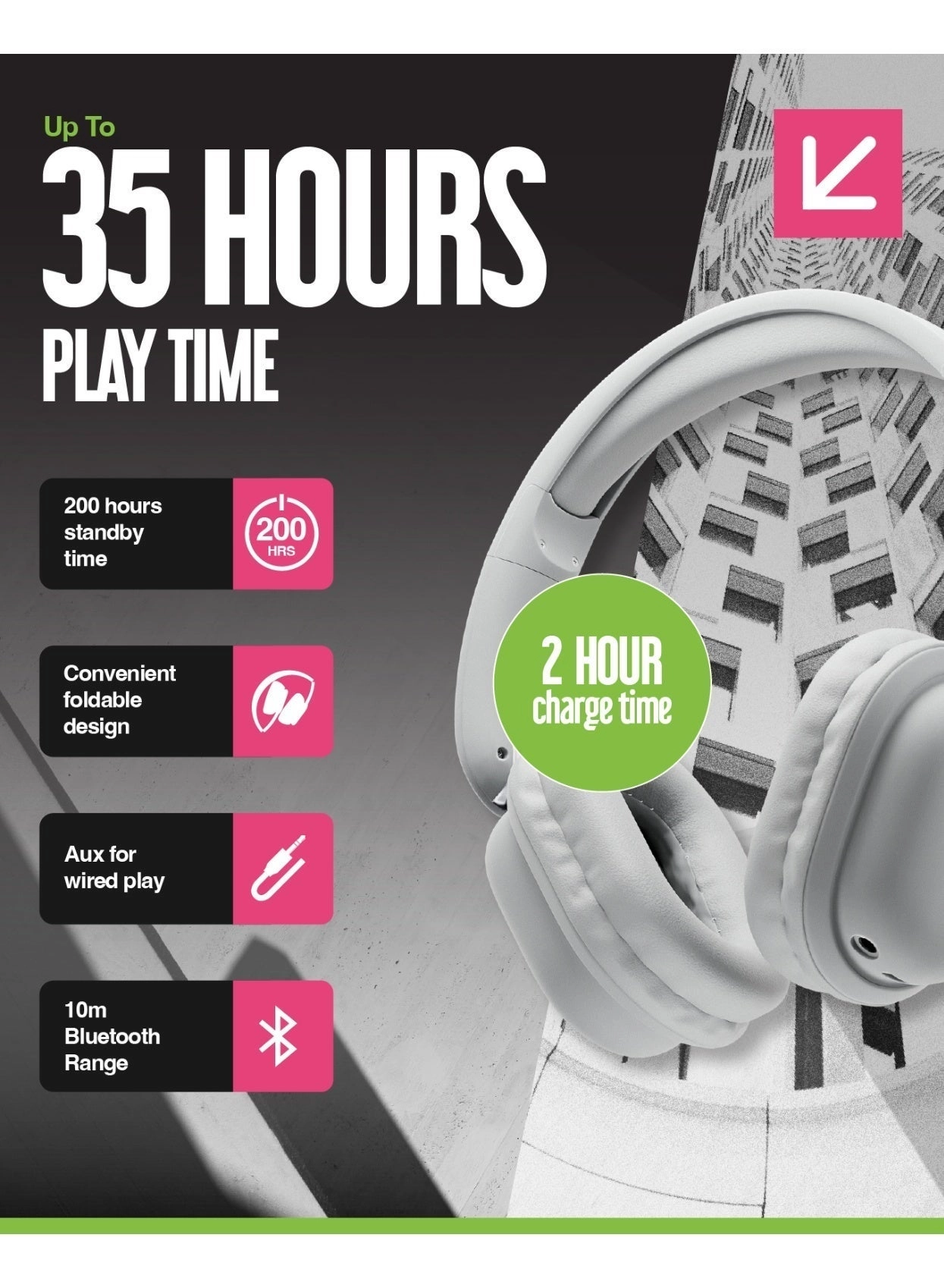 Cans Pace - Wireless Headphone