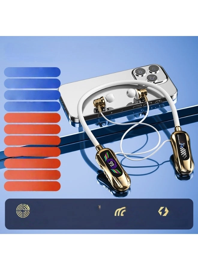 Digital Noise Cancelling Neck Hanging Wireless Earphone