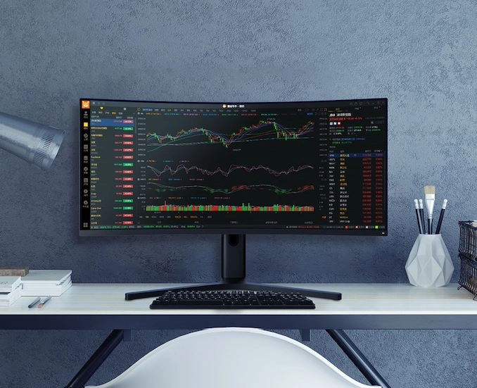 Curved Gaming Monitor - 3440 X 1440 pixels 34 inch
