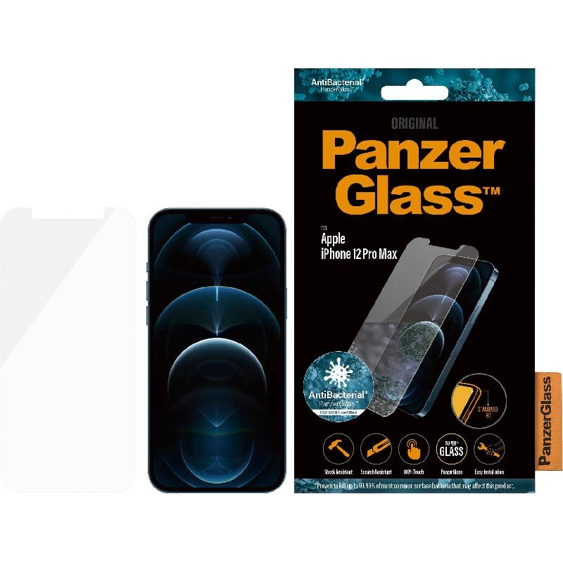 Clear Glass Screen Protector for iPhone 12 Pro Max