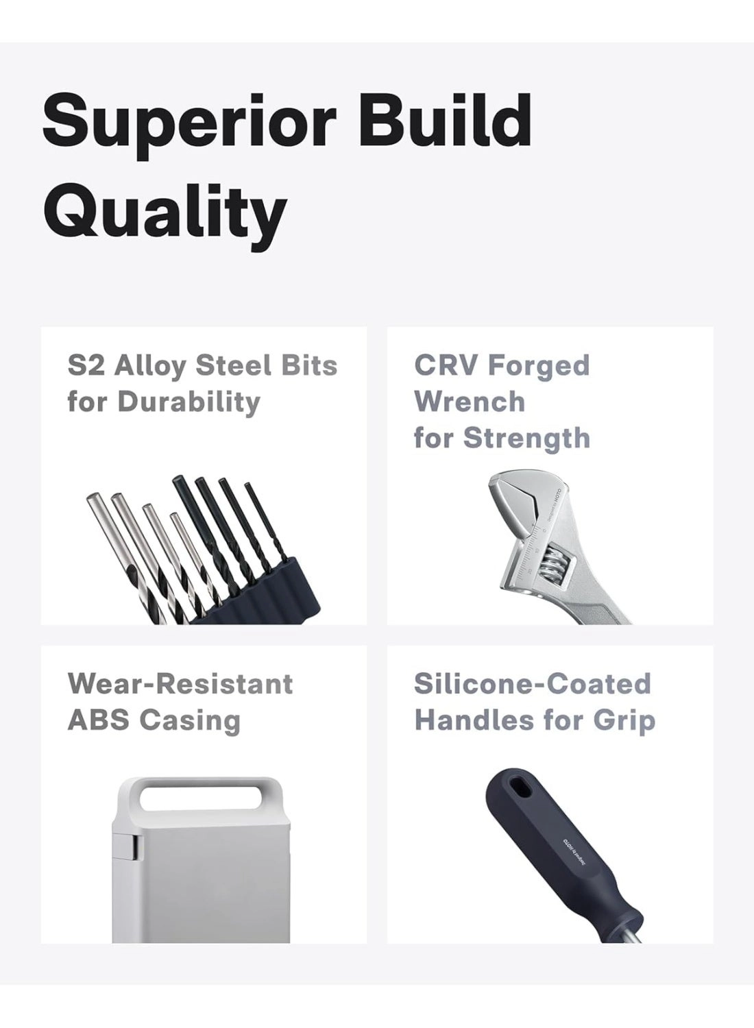 Cordless Brushless Drill Tool Kit - 35-Piece Rechargeable