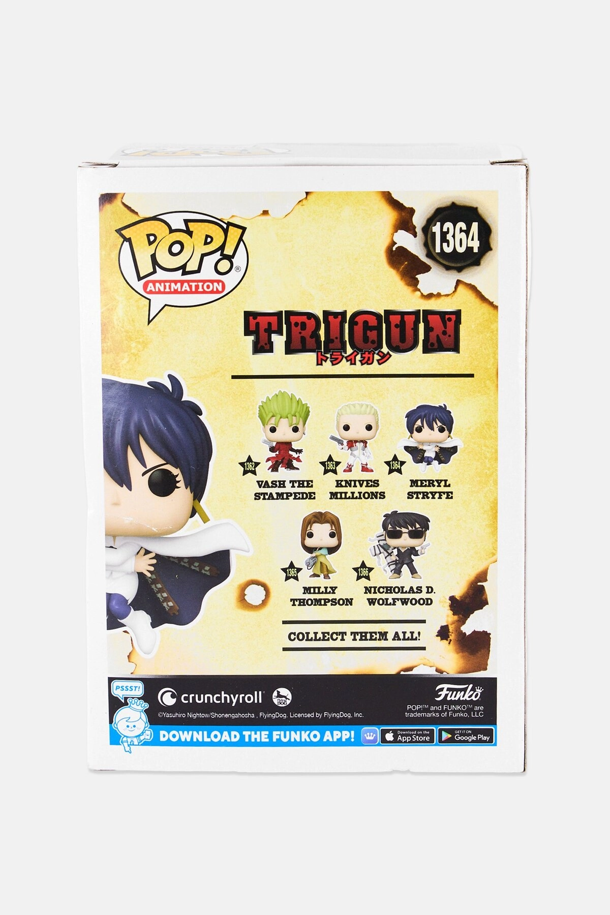 POP! Animation: Trigun Meryl Stryfe