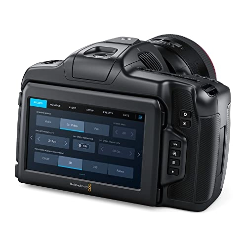 Pocket Cinema Camera 6K G2 + 2-Pack Rechargeable 3350mAh Batteries + Weatherproof Hard Case + 6-Feet 4K HDMI High-Speed Cable