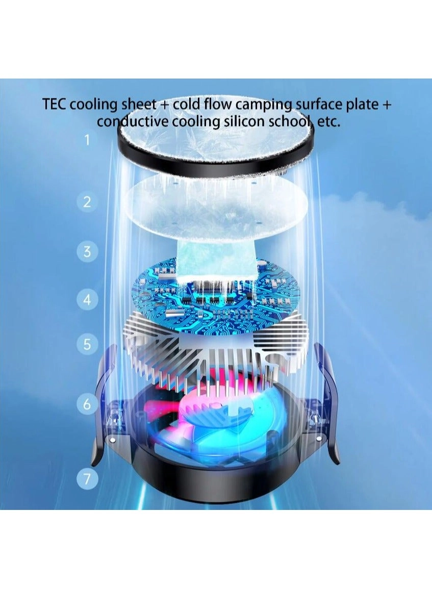 Phone Cooler - Gaming Fan with RGB