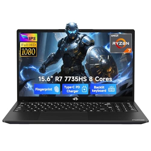 NIMO 17.3 Gaming Laptop N174 - 17.3'' Ryzen 7-6800H 32GB DDR5 1TB SSD