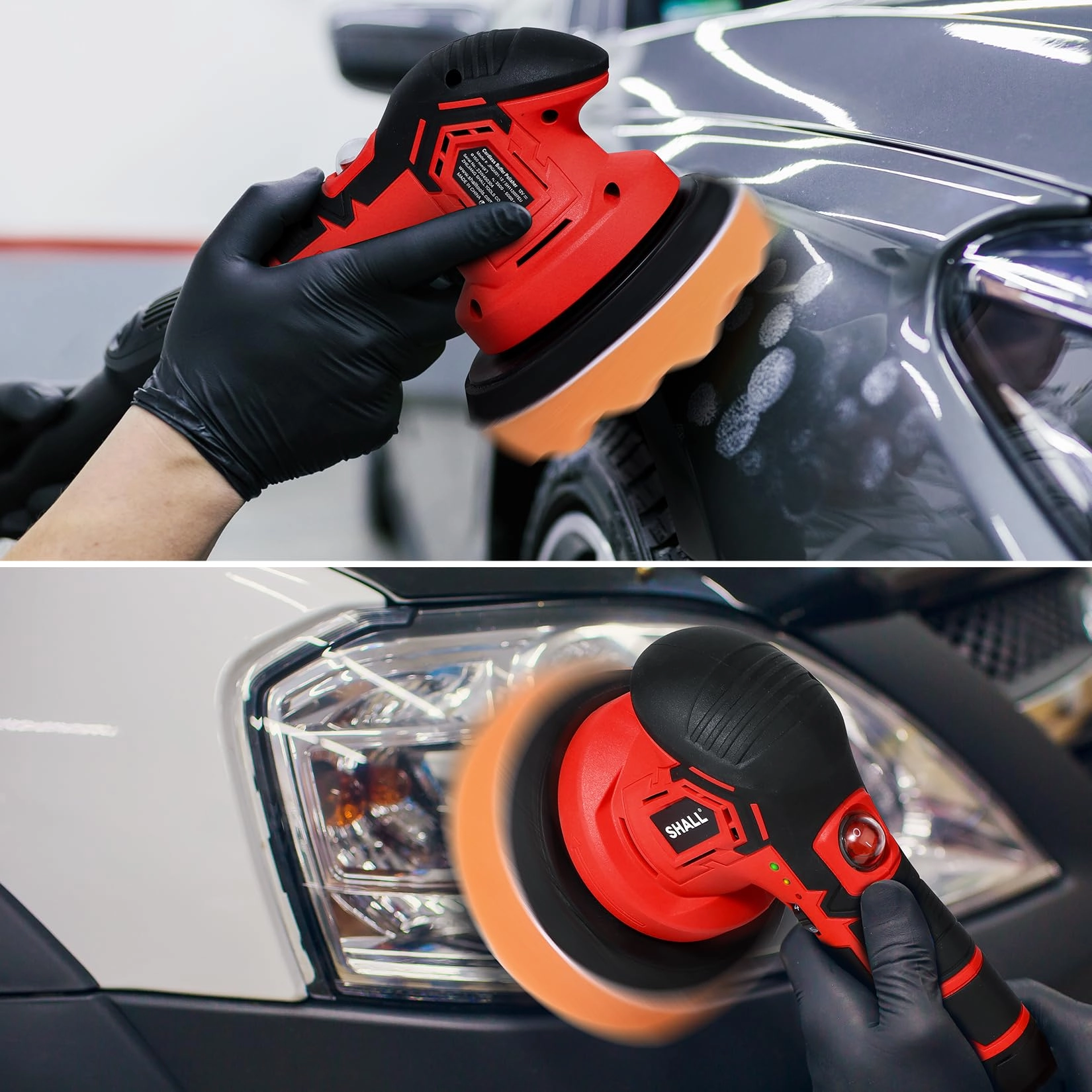 Cordless Car Buffer Polisher - 6 Inch