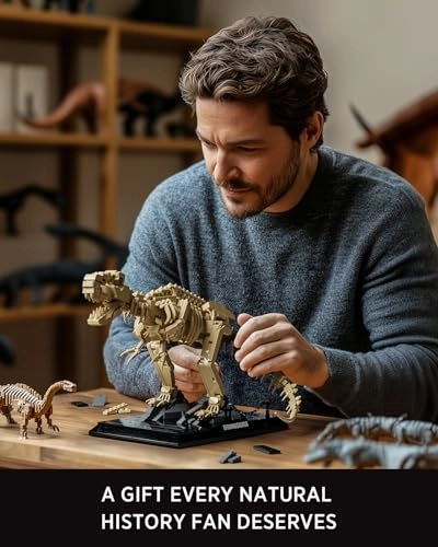 Tyrannosaurus Rex Fossils Model - 16 years and up 826 pieces