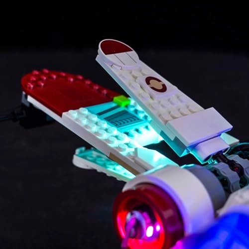 Led Light Kit Compatible with Lego ARC-170 Starfighter - Yellow 5V