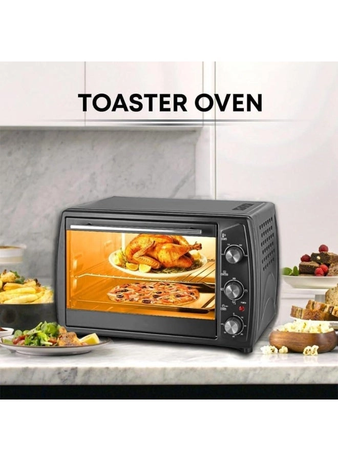 Electric Oven Toaster - Multi-function Bake Grill Roast