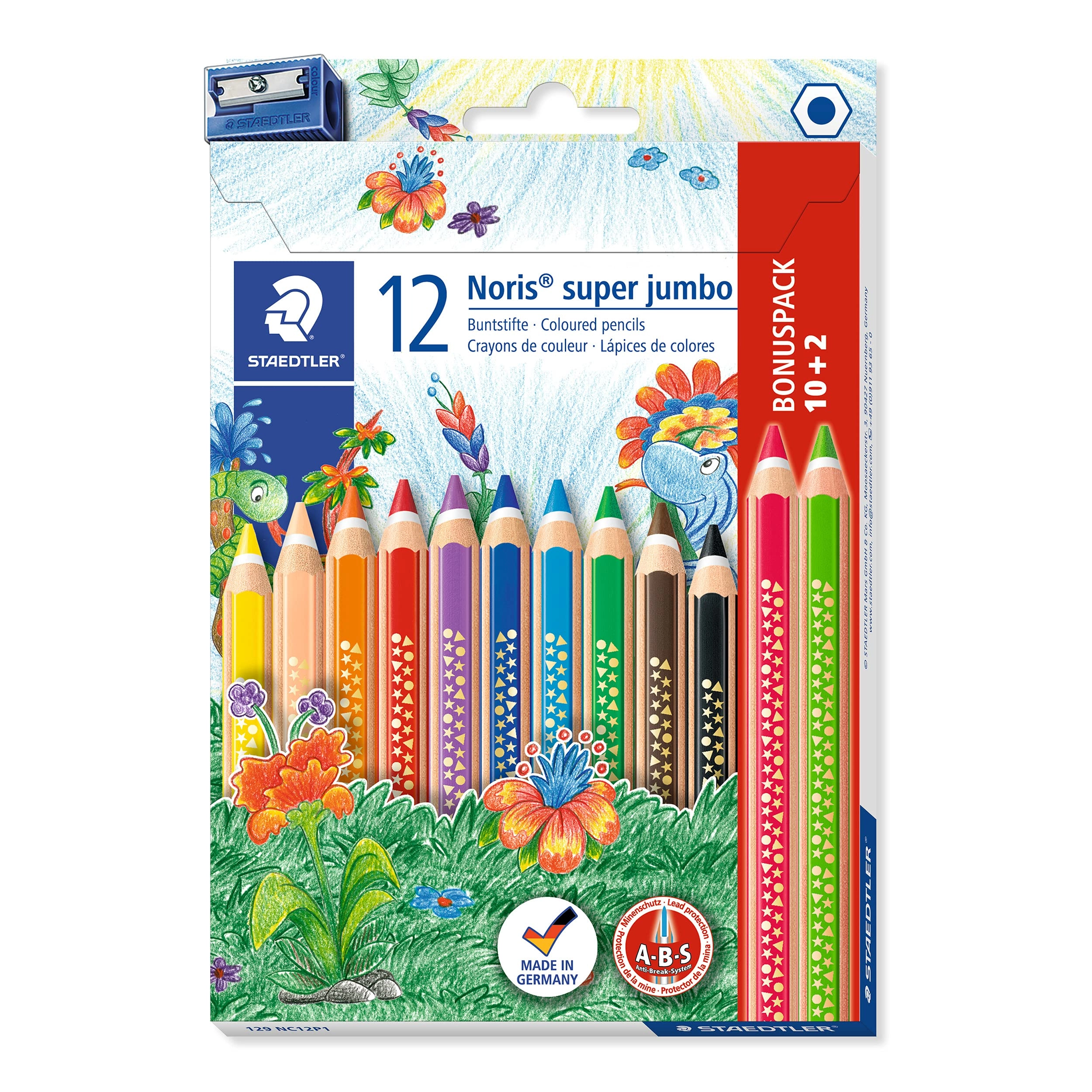 Staedtler Noris Coloured Pencils - 12 Pcs