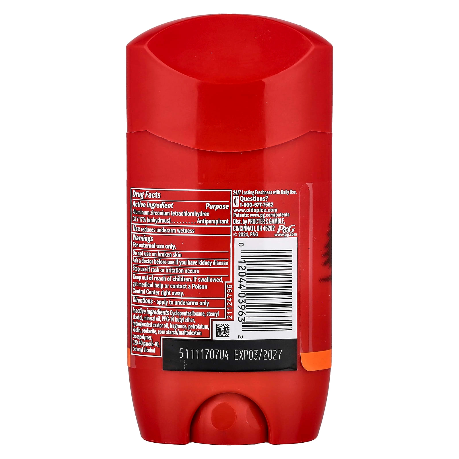 Anti-Perspirant Deodorant - Bearglove 2.6 Oz