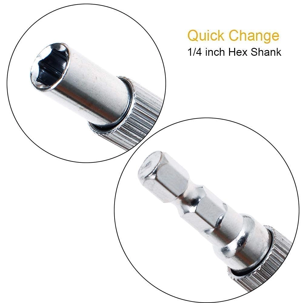 Flexible Extension Drill Bit Holder