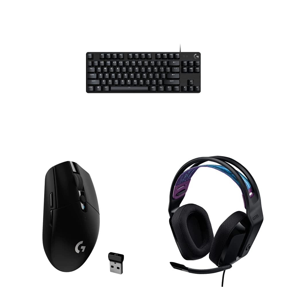 Logitech G G413 TKL SE + G305 + G335 - QWERTY Wired