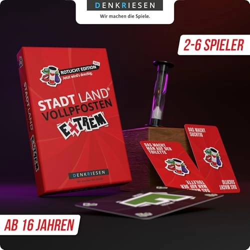 Stadt Land Vollpfosten® Extreme: Red Light Edition (German)