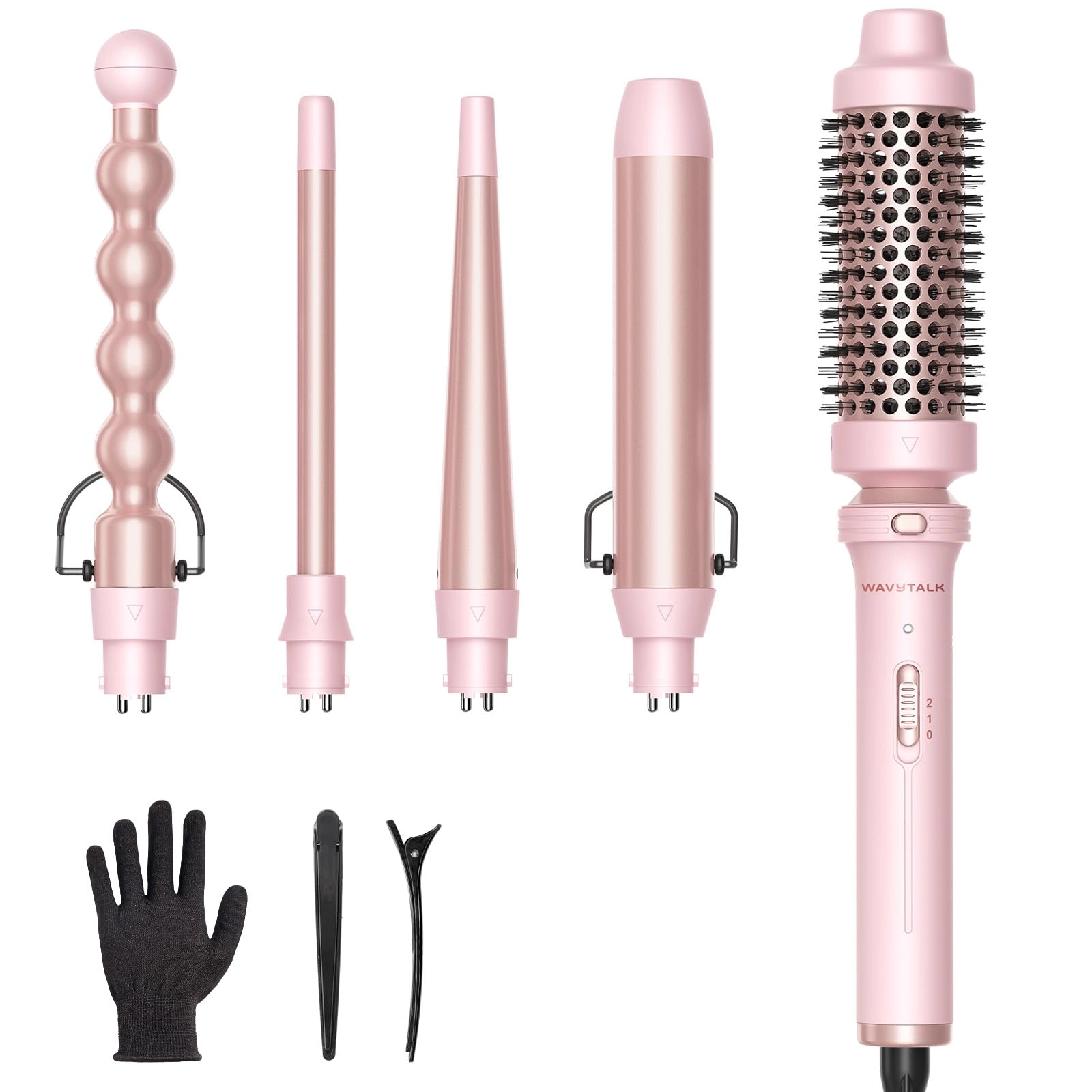 5 in 1 Curling Iron Set - 0.5'-1.25'