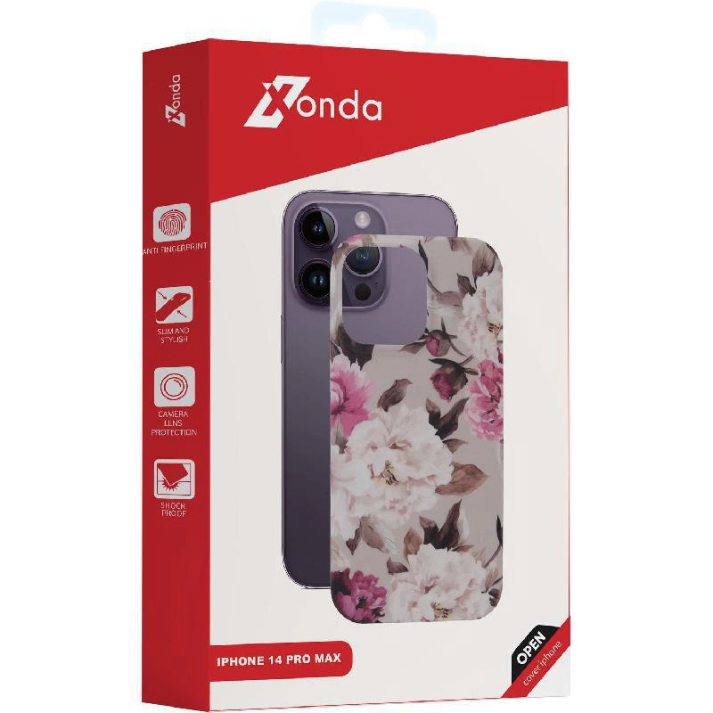 Xonda Roses Back Cover for iPhone 14 Pro Max