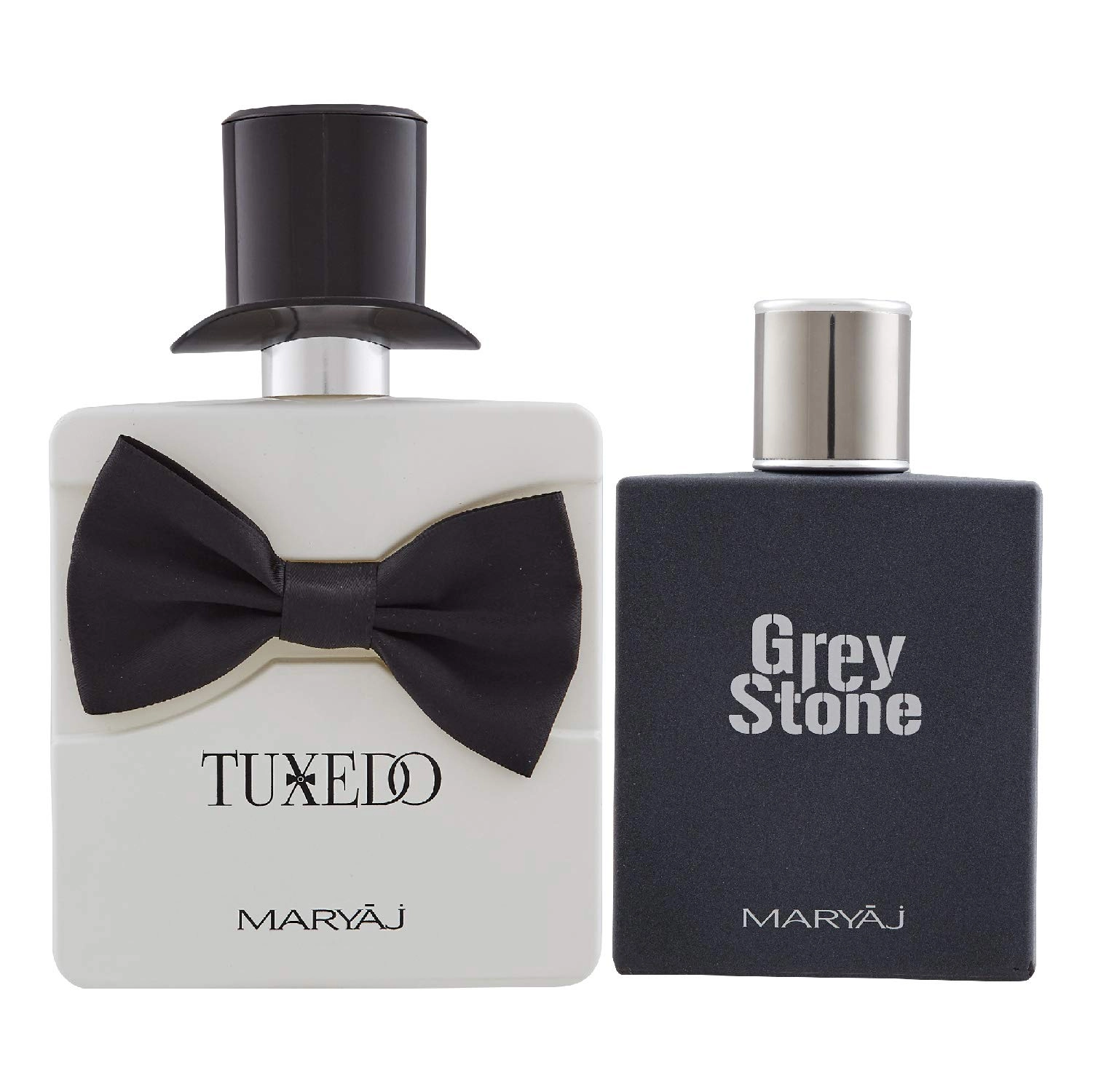 Ajmal Perfume Tuxedo Eau de Parfum - 100ml + Grey Stone Eau de Parfum - 100ml + 2 Parfum Testers FREE