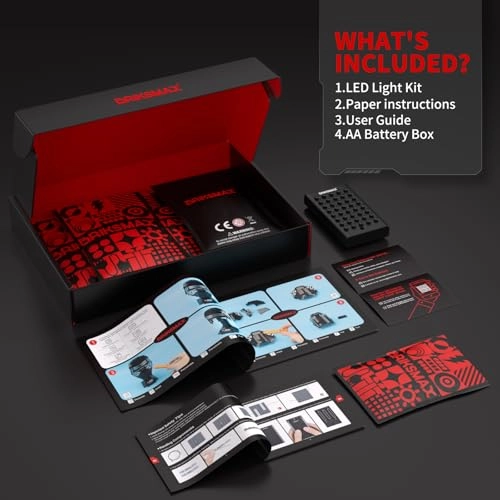 Light Kit for LEGO Kylo Ren Helmet - for LEGO 75415