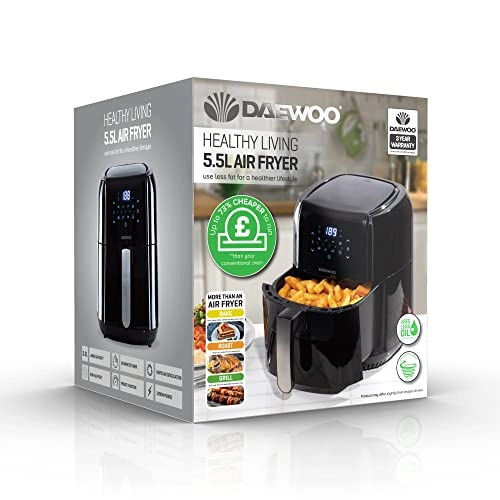 Glass Air Fryer DAF-55GT