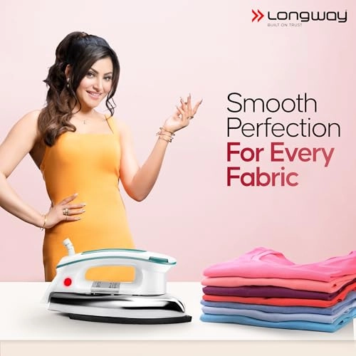 Plancha - 1000W 6 Multi-Heat Setting Non-Stick Golden Soleplate