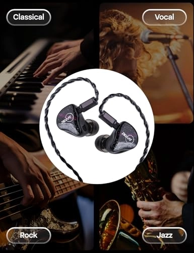 ZiiGaat Crescent Wired Earbud