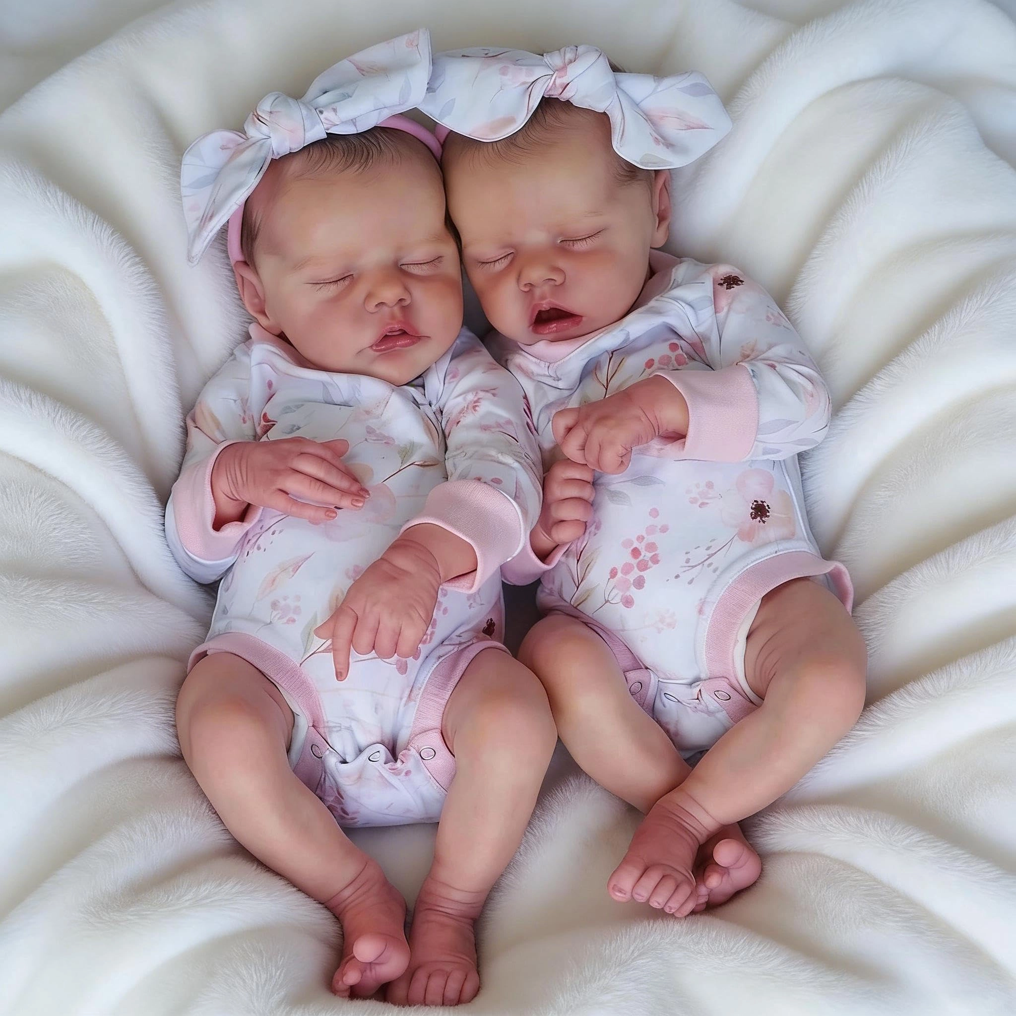 Reborn Baby Doll - Twins 18 Inch Ages 3+ Set