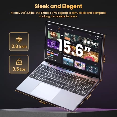 EZbook S7Hi 5205U - 15.6'' 5305U 12GB DDR4 512GB SSD