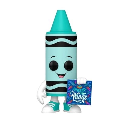 FUNKO Pop! Ad Icons: Crayola Teal Crayon (Kindness) Vinyl Figure