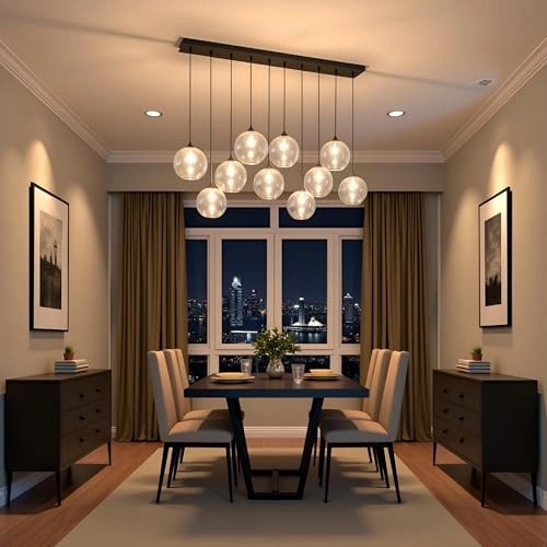 10 Lights Chandelier