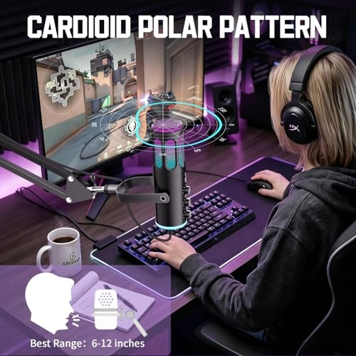 C1-arm stand USB Microphone