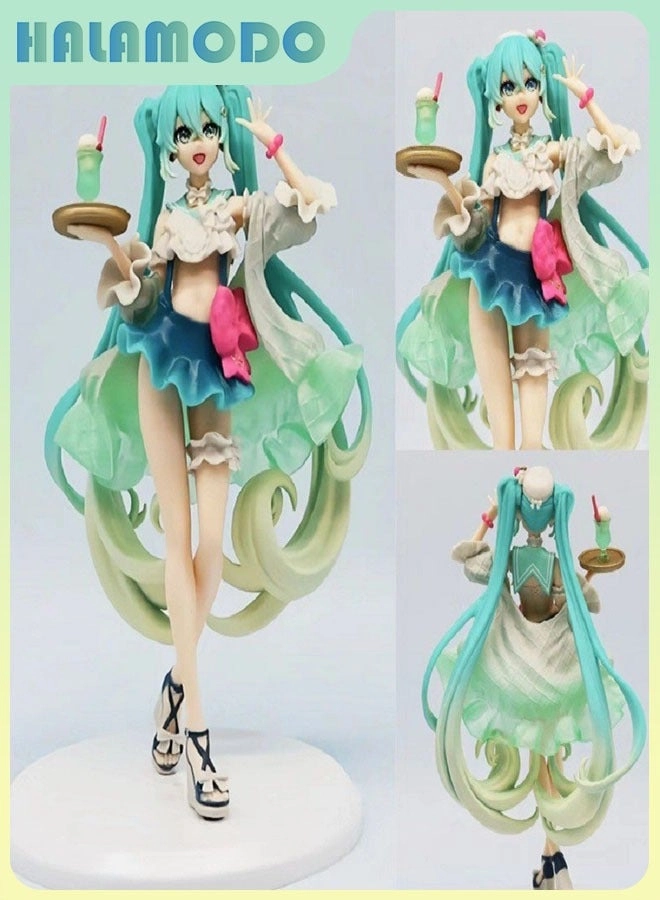 halamodo Hatsune Miku - Cream Soda Style Figurine (18 cm) (QQ0166)