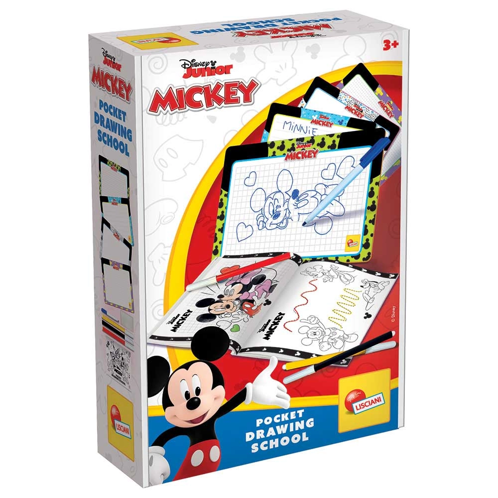MICKEY MOUSE Mickey Pocket Drawing School Kit