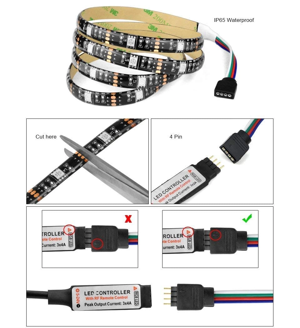 RGB LED Strip Light - 2 Meter