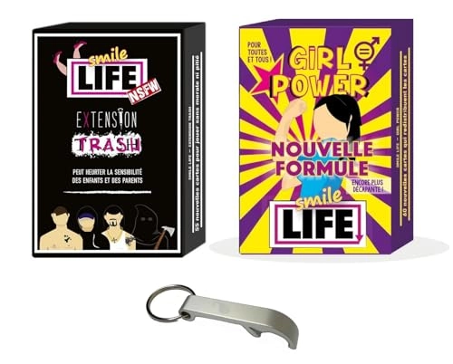 Trash - French + Girl Power - French + Bottle Opener French 16+ years